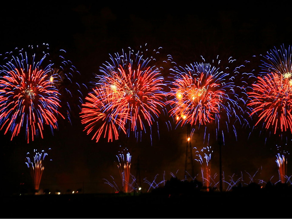 Hanabi/Fireworks festival in Japan