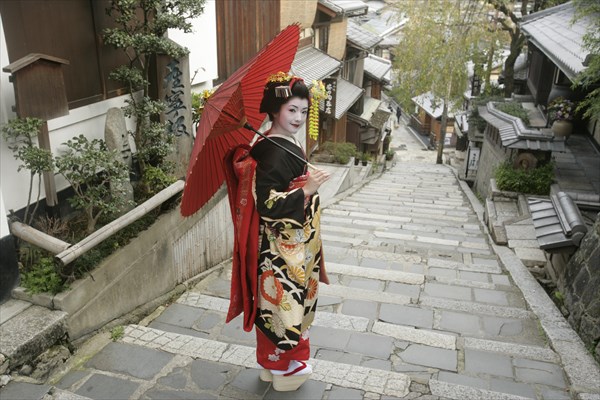 Maiko girl in Kyoto